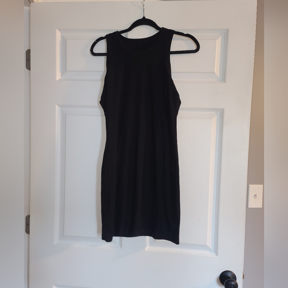 Simple black dress